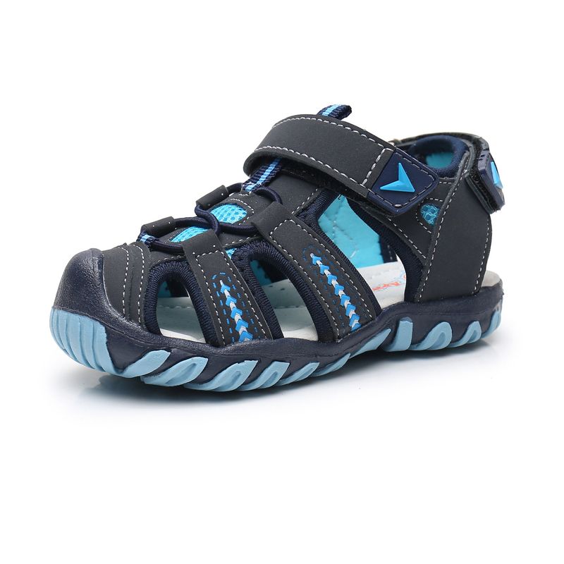 EDWINAYY - Sandalias de bebé antideslizantes con punta cerrada para niños
