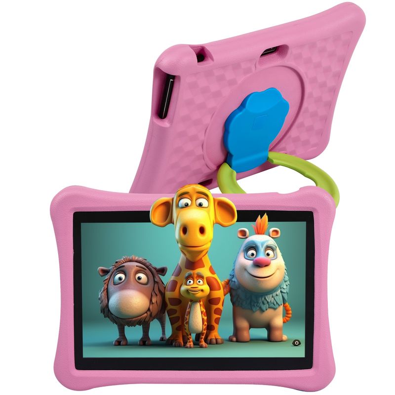 VEIDOO - Tablet Veidoo Niños con Control Parental Funda EVA Antigolpes - Rosa