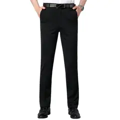 EDWINAYY - Pantalón Premium Executive Elasticidad Casual Slim Hombre