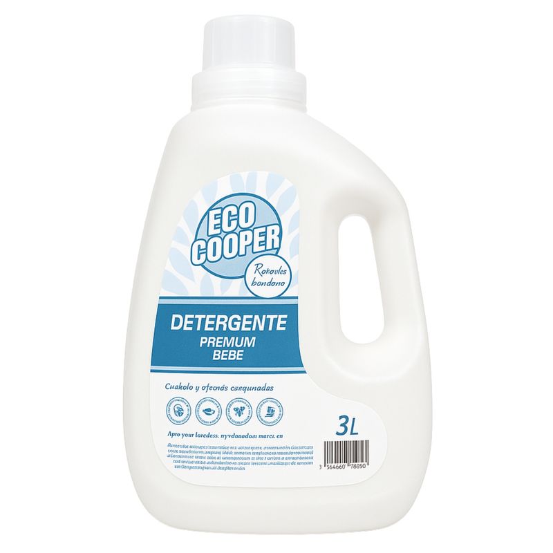 GENERICO - Detergente Bebe Hipoalergénico Suavizante Premium 3l