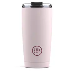 GENERICO - Vaso Térmico COOL BOTTLES- 550ml Color Rosa Claro
