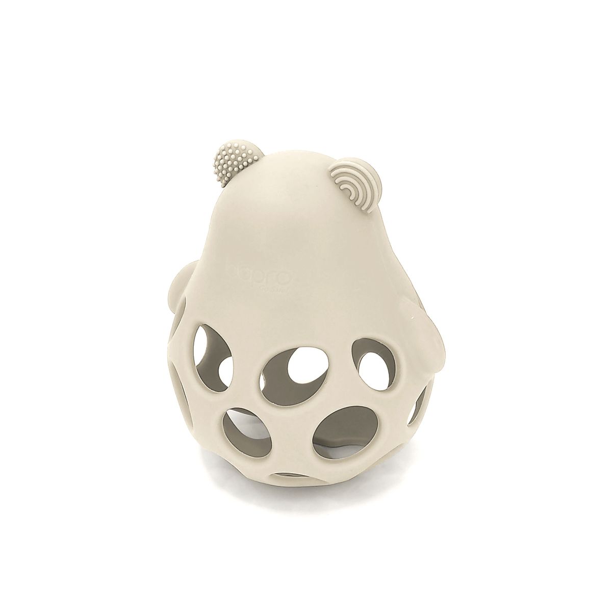 BBPRO - Juguete Mordedor Oso de Silicona Beige