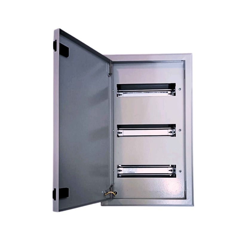 GENERICO - TABLERO METALICO EMBUTIDO 36 MODULOS (512X290X100MM) IP41 RAL7032