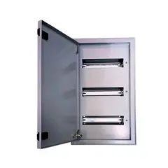 GENERICO - TABLERO METALICO EMBUTIDO 36 MODULOS (512X290X100MM) IP41 RAL7032