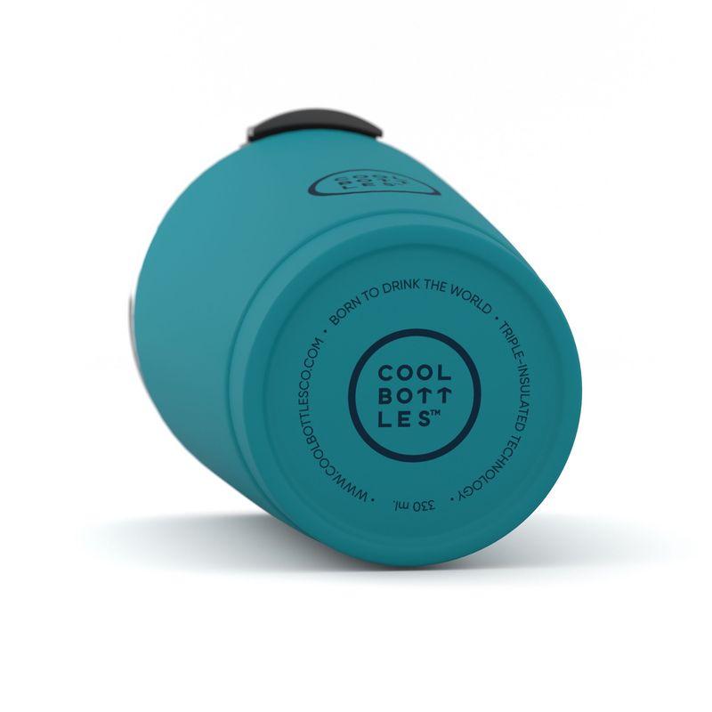 GENERICO - Vaso Térmico COOL BOTTLES- 550ml Color Turquesa