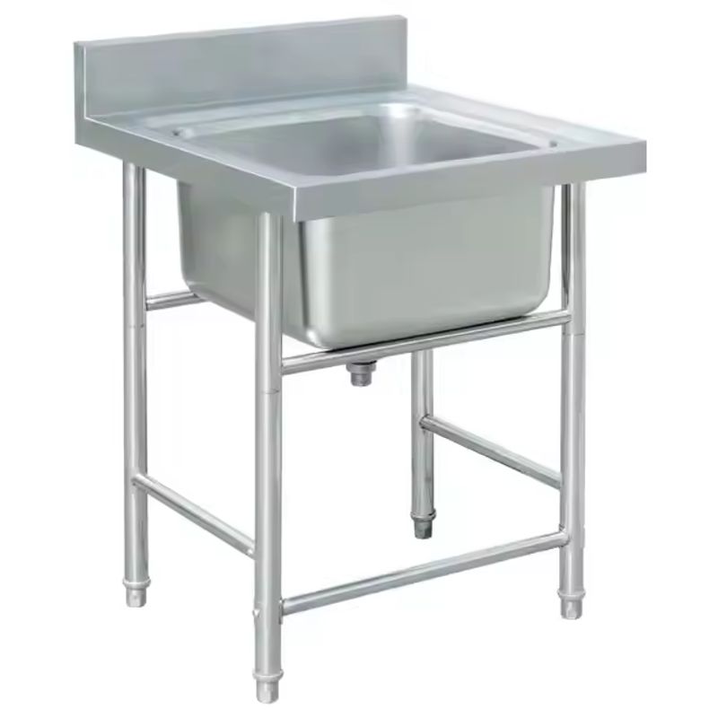 VA COMPANY & SUPPLY - Lavafondos 1 Taza Sin Secador 60x60x85 cm