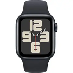 APPLE - Watch SE 2024 GPS 40mm Midnight Aluminio Sport Band S/M