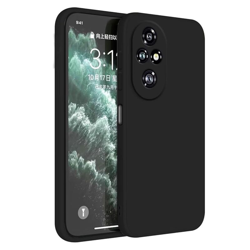 JOIGO - Carcasa Funda Para Honor 200 Goma Negro