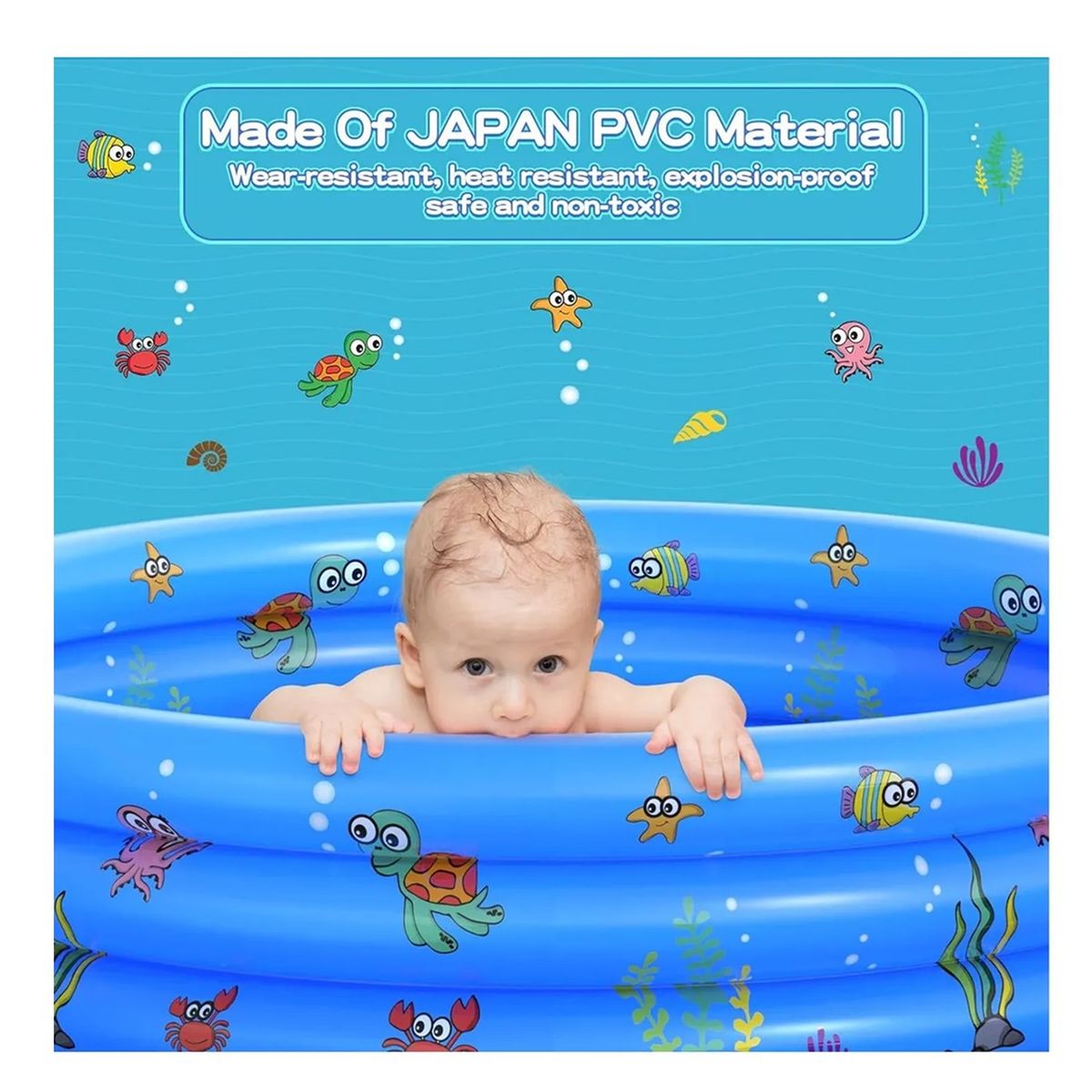 GENERICO - Piscinas Inflable 140cm Redonda Piscina Infantiles Verano Verde