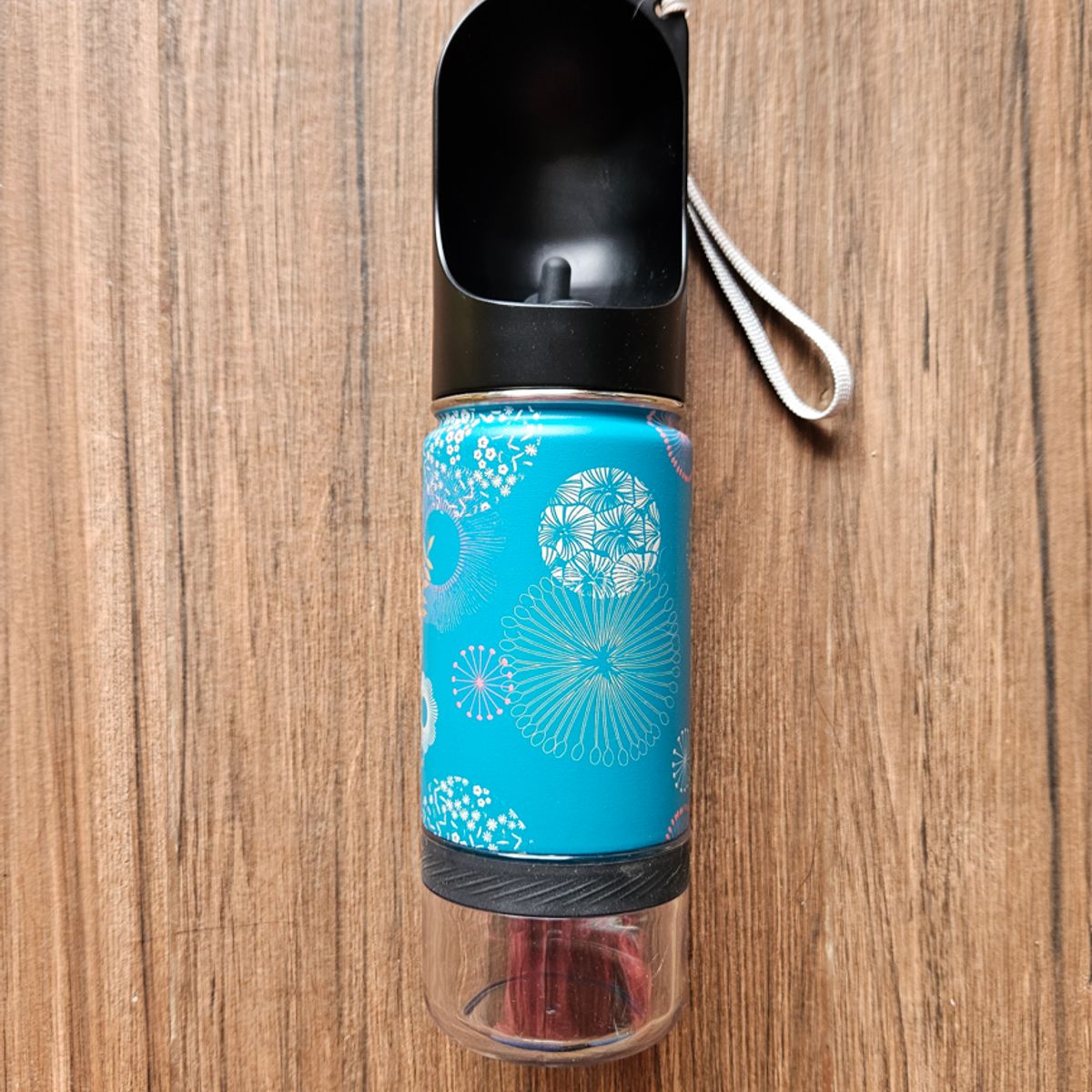 GENERICO - Botella Bebedero para mascotas, 2 en 1