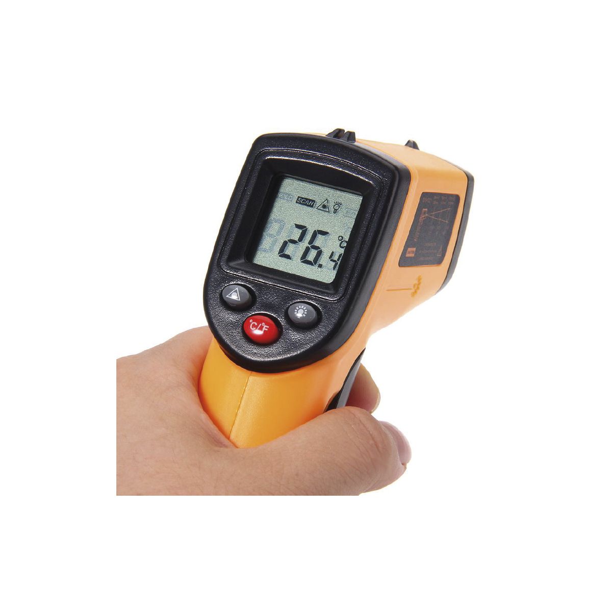 PUNTO STORE - Termómetro Infrarrojo Digital Laser - PS