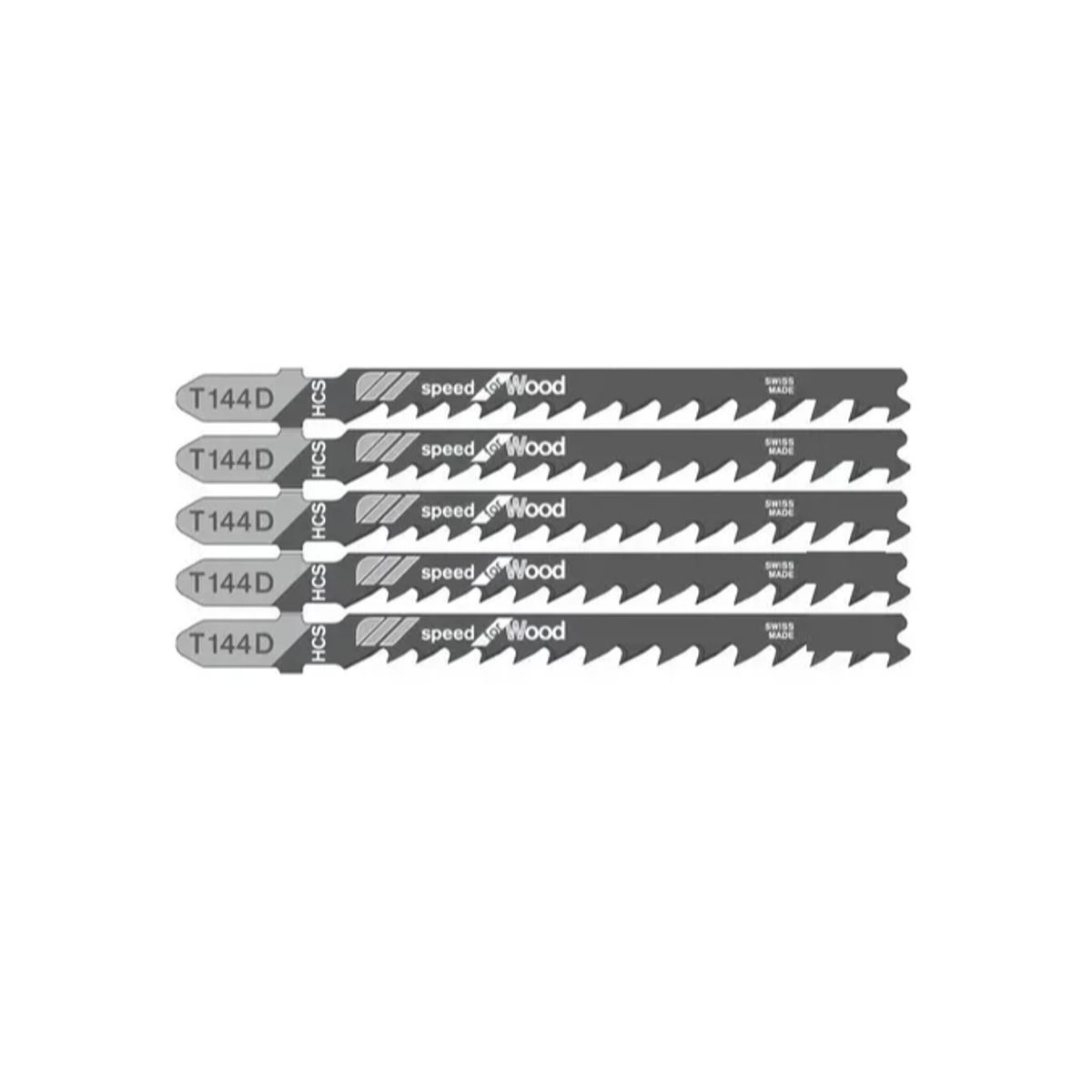 GENERICO - Hojas De Sierra Para Caladora T144d Set 5 Pcs