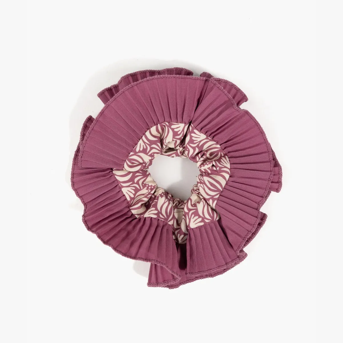 LOUNGE - Collet Mujer Maxi Vuelos Plisados