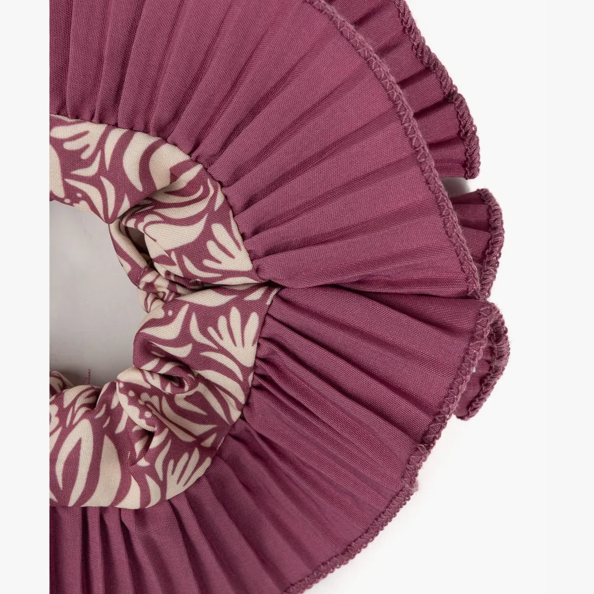 LOUNGE - Collet Mujer Maxi Vuelos Plisados