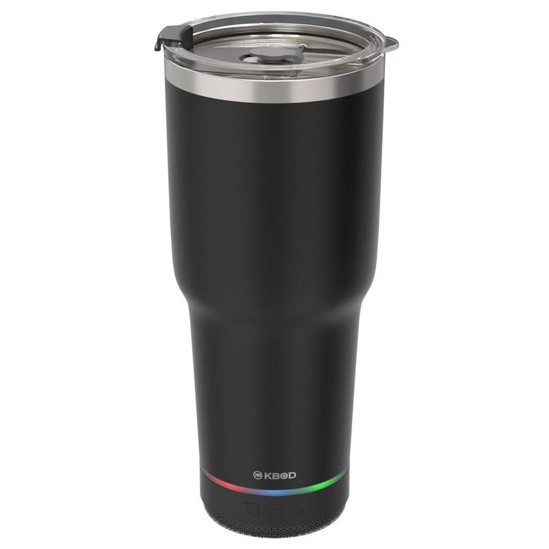 KBOD - Vaso Térmico Kbod Rad-20431 De 900ml Con Parlante Bluetooth Negro