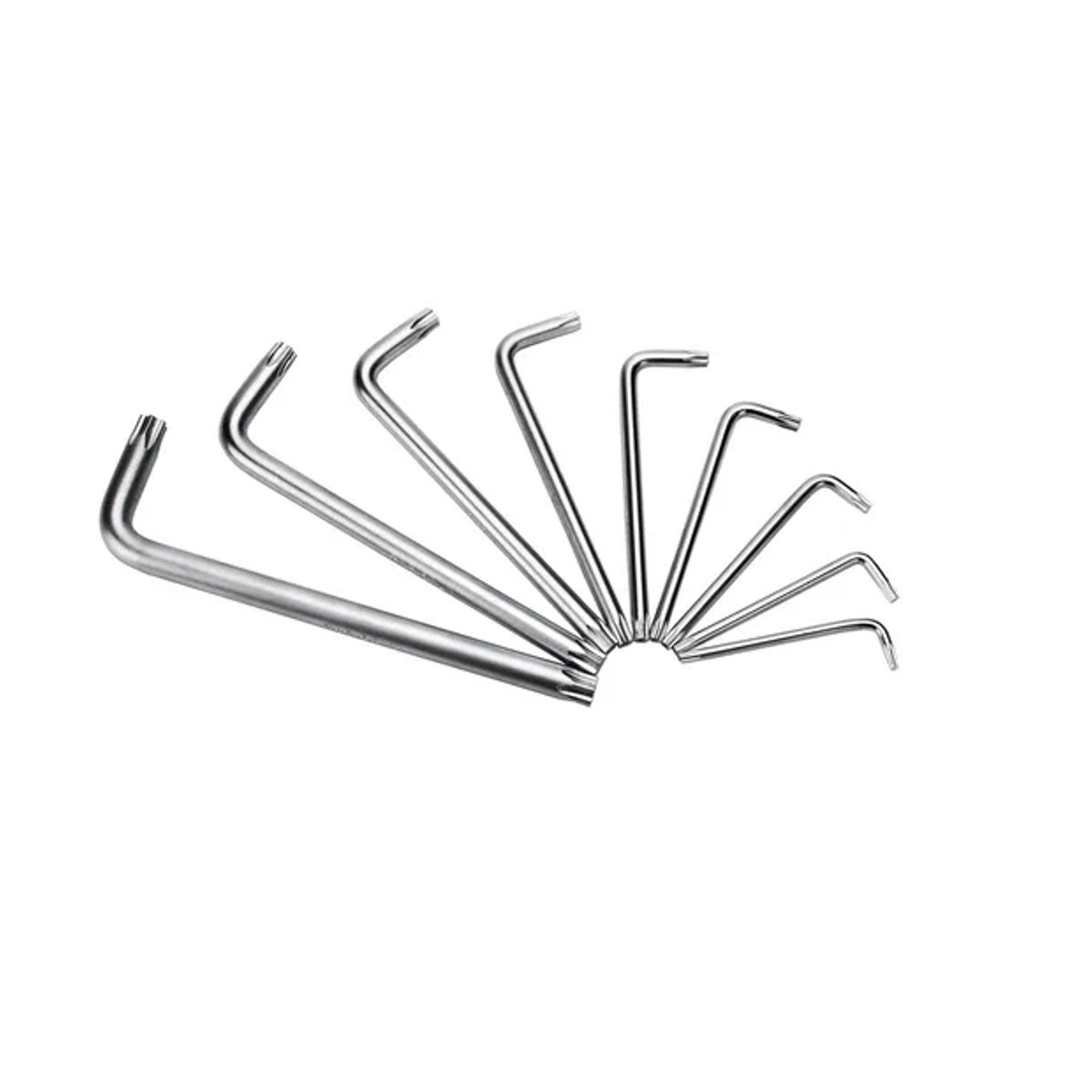 GENERICO - Llaves Allen Torx Estriadas 1.5mm A 10mm Juego De 9 Piezas