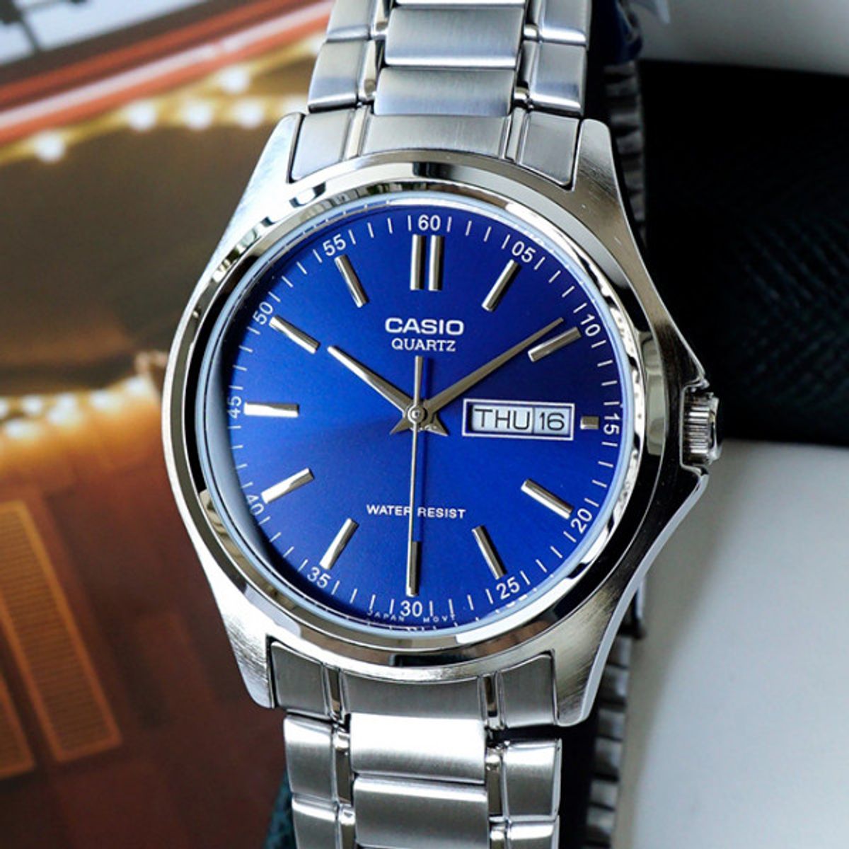 CASIO - RELOJ CASIO MTP1239D-2AD HOMBRE ANALOGO METAL