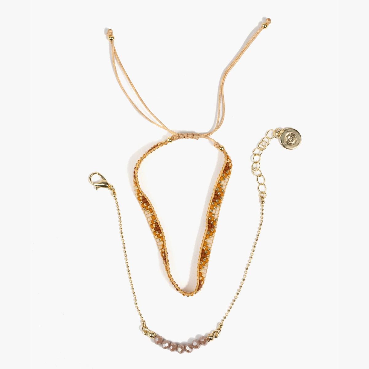 LOUNGE - Set Pulseras Mujer Con Mostacillas