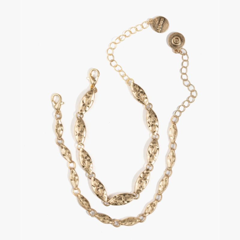 LOUNGE - Set Pulseras Mujer Gotas Alargadas