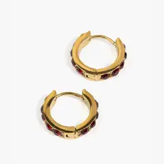 LOUNGE - Aros Mujer Argollas Strass