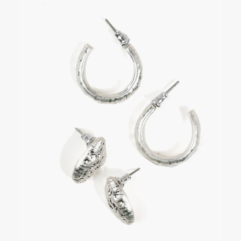 LOUNGE - Set Aros Mujer Machacados