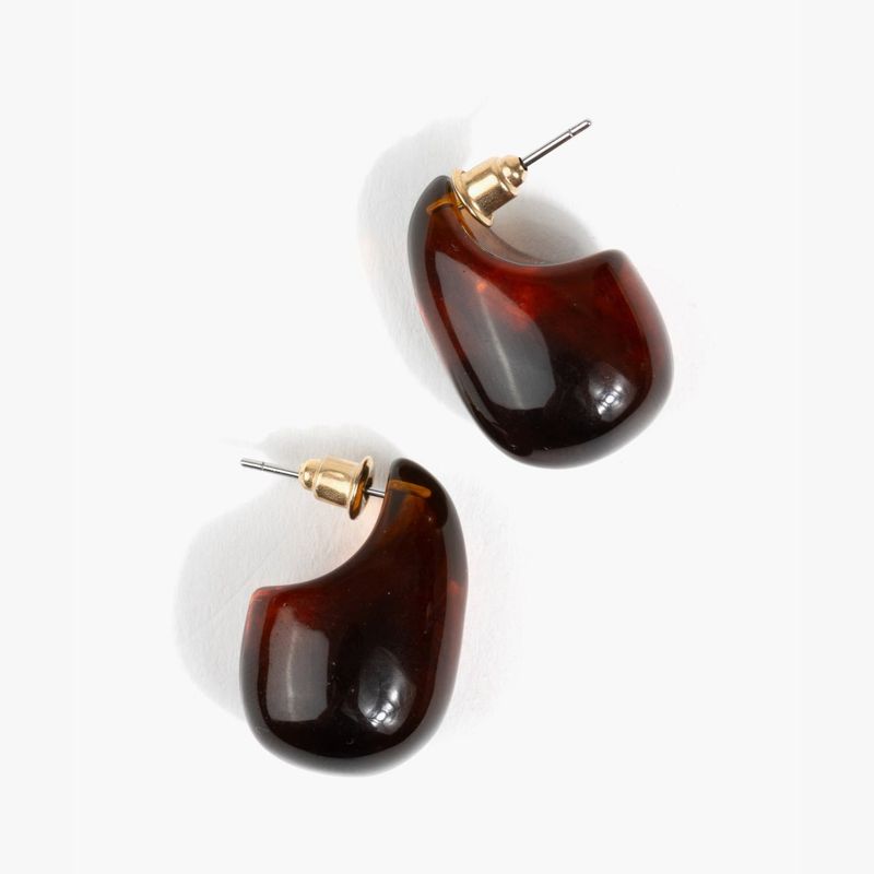 LOUNGE - Aros Mujer Gota Resina