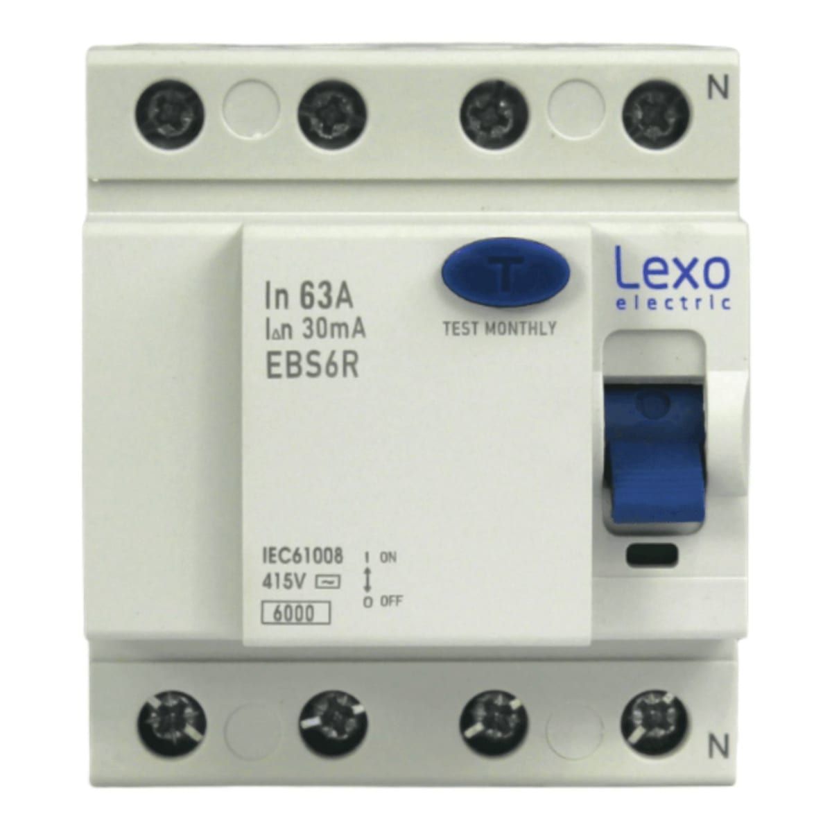 LEXO - INT. DIFERENCIAL LEXO 4x63A 30mA - 5300463