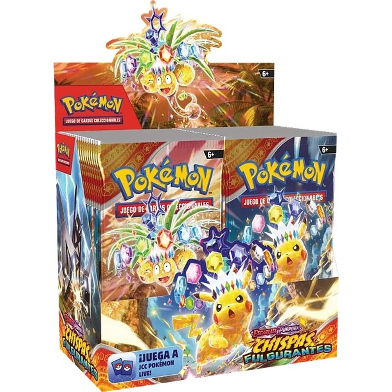 HASBRO - Pokemon Scarlet & Violet: Surging Sparks Boosters Español