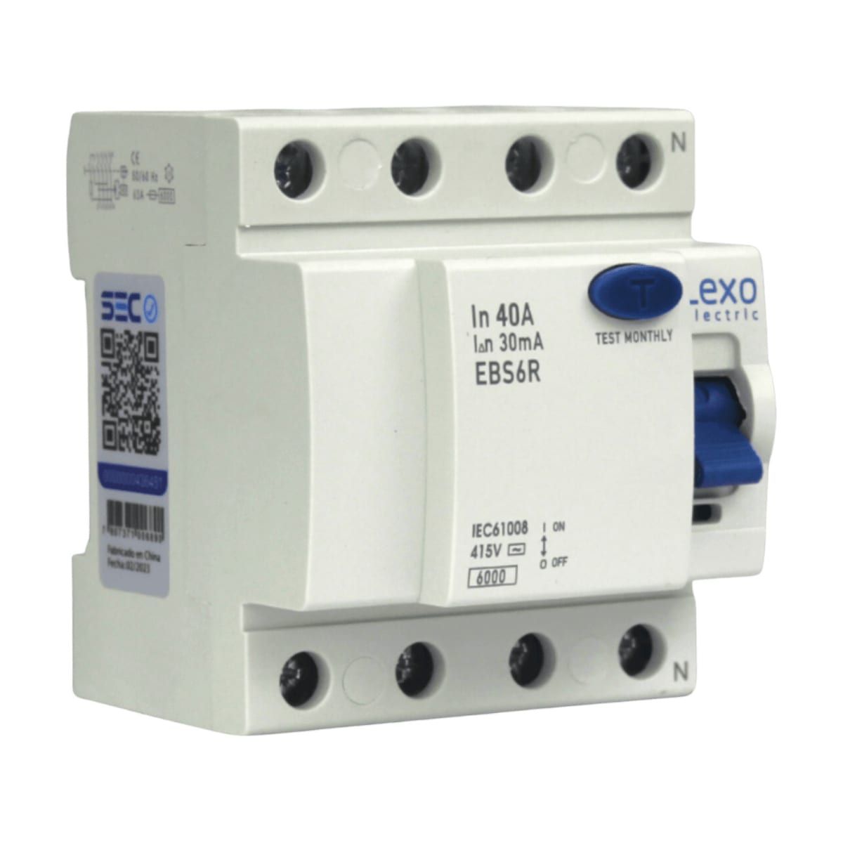 LEXO - INT. DIFERENCIAL LEXO 4x40A 30mA - 5300440