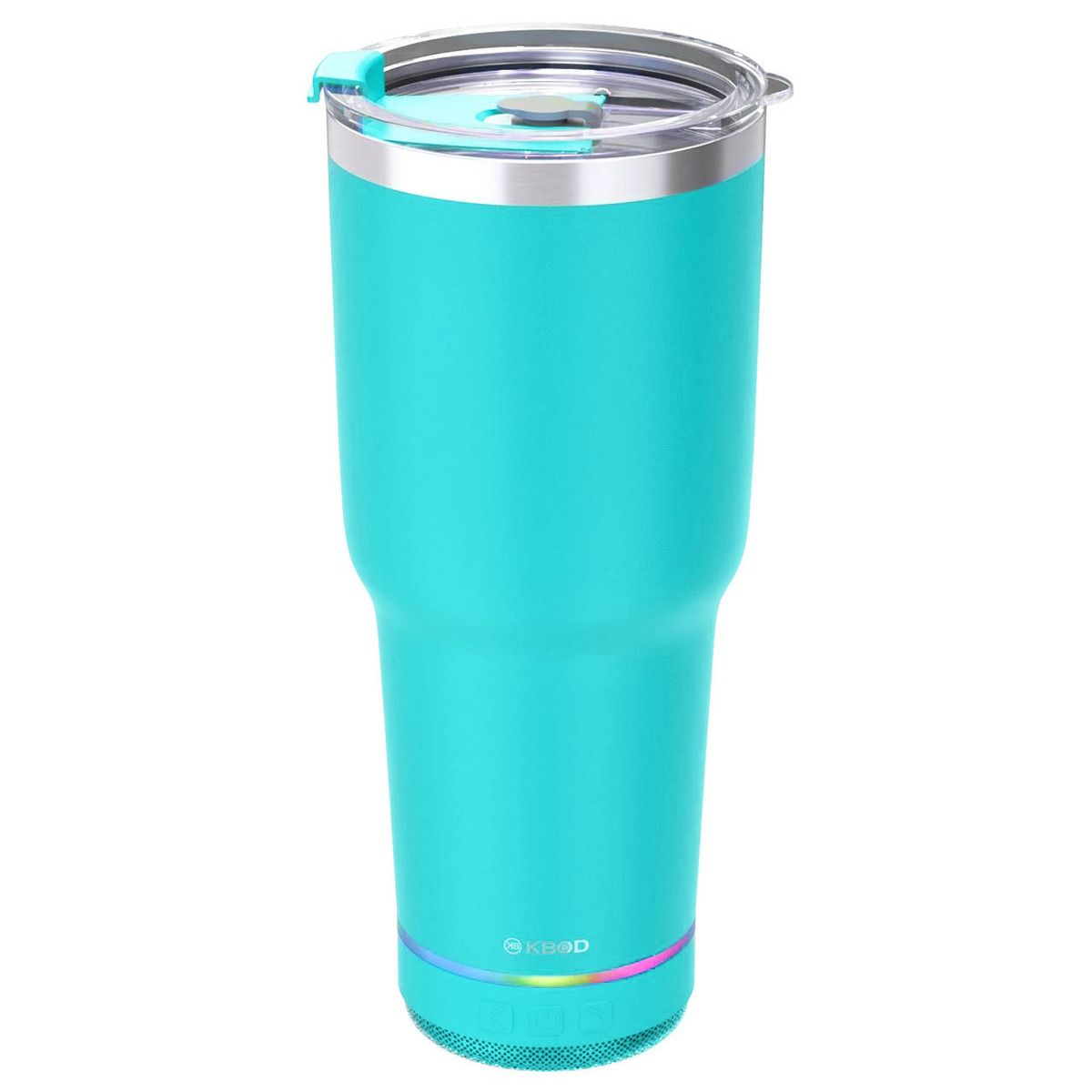 KBOD - Vaso Térmico Kbod Rad-20431 De 900ml Con Parlante Bluetooth Turquesa