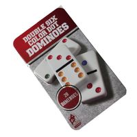 JUEGO DOMINO CAJA METALICA
