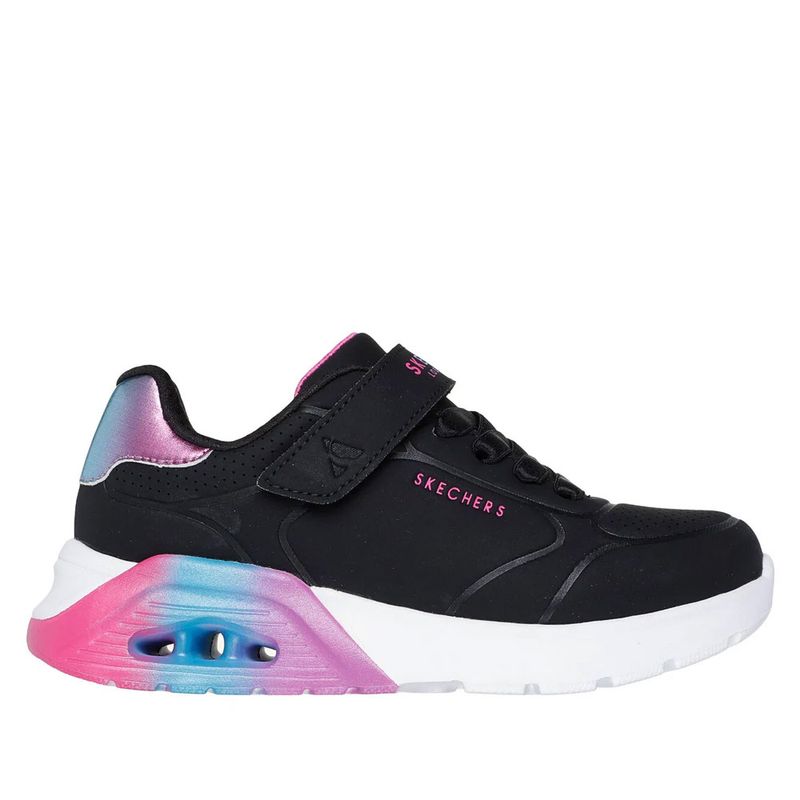 SKECHERS - Zapatillas Urbanas Skechers Niña Uno Lite 2.0 - Metallic 310435L-BKMT