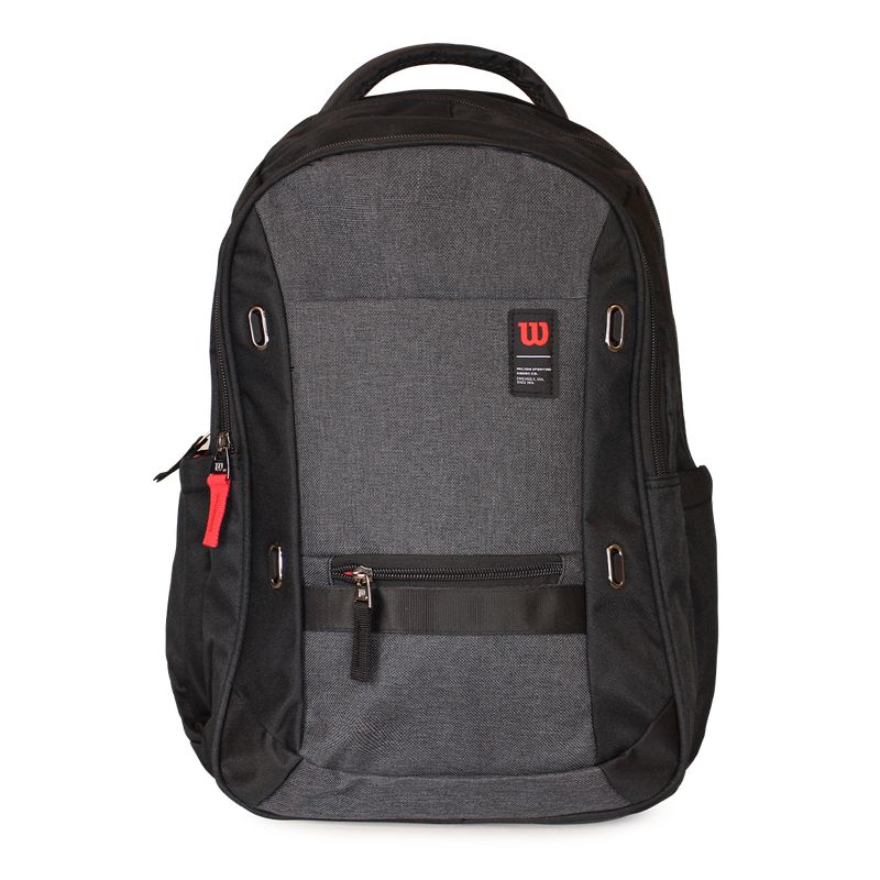 WILSON - Mochila Wilson Ejecutiva Seul negro con porta notebook y usb - Azul