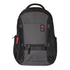WILSON - Mochila Ejecutiva Seul negro con porta notebook y usb - Azul