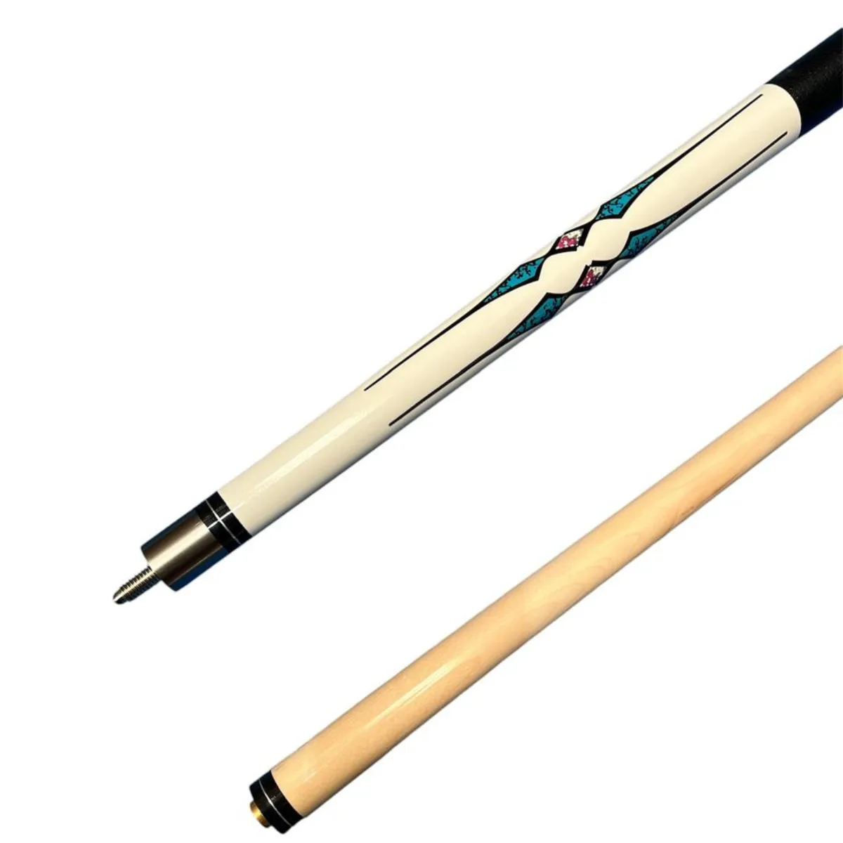 VADELL - Taco De Pool Blanco Con Diseño 148 Cm