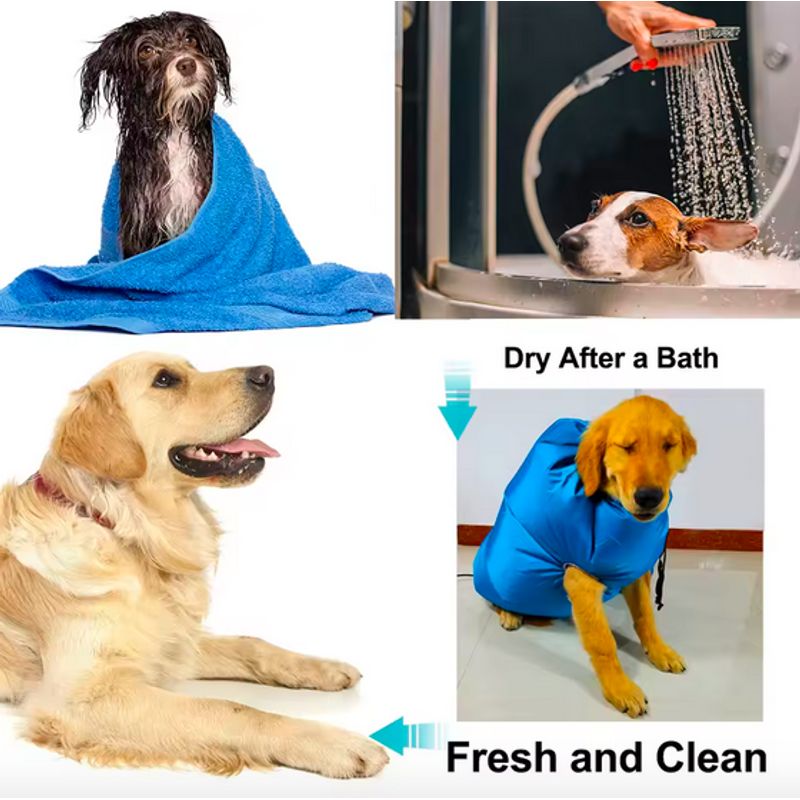 GENERICO - Secador de Pelo para Perros y Mascotas Bolsa Plegable