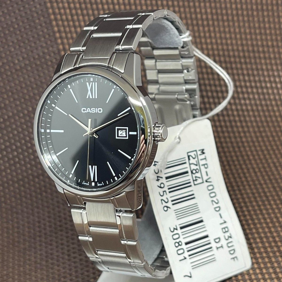 CASIO - RELOJ CASIO MTPV002D-1B3 HOMBRE ANALOGO METAL