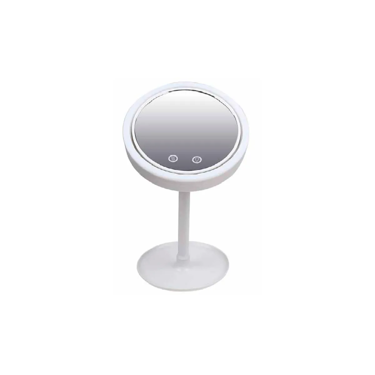 PUNTO STORE - Espejo 5x Para Maquillaje Con Luz Led Y Ventilador - Ps