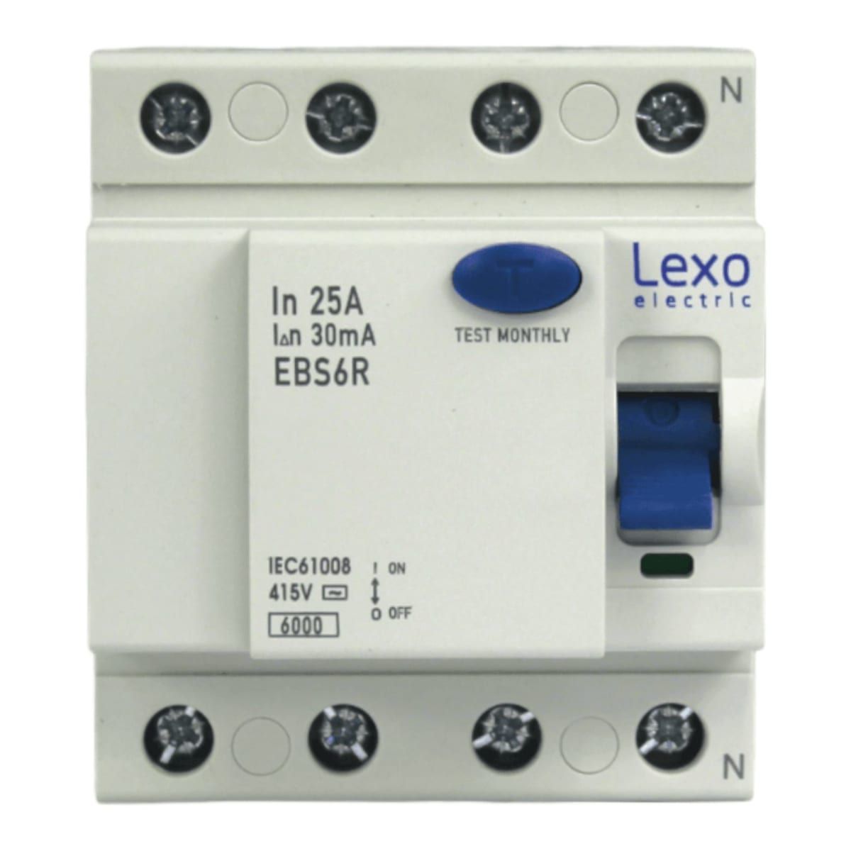 LEXO - INT. DIFERENCIAL LEXO 4x25A 30mA - 5300425
