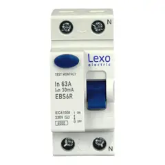 LEXO - INT. DIFERENCIAL 2x63 30mA - 5300263