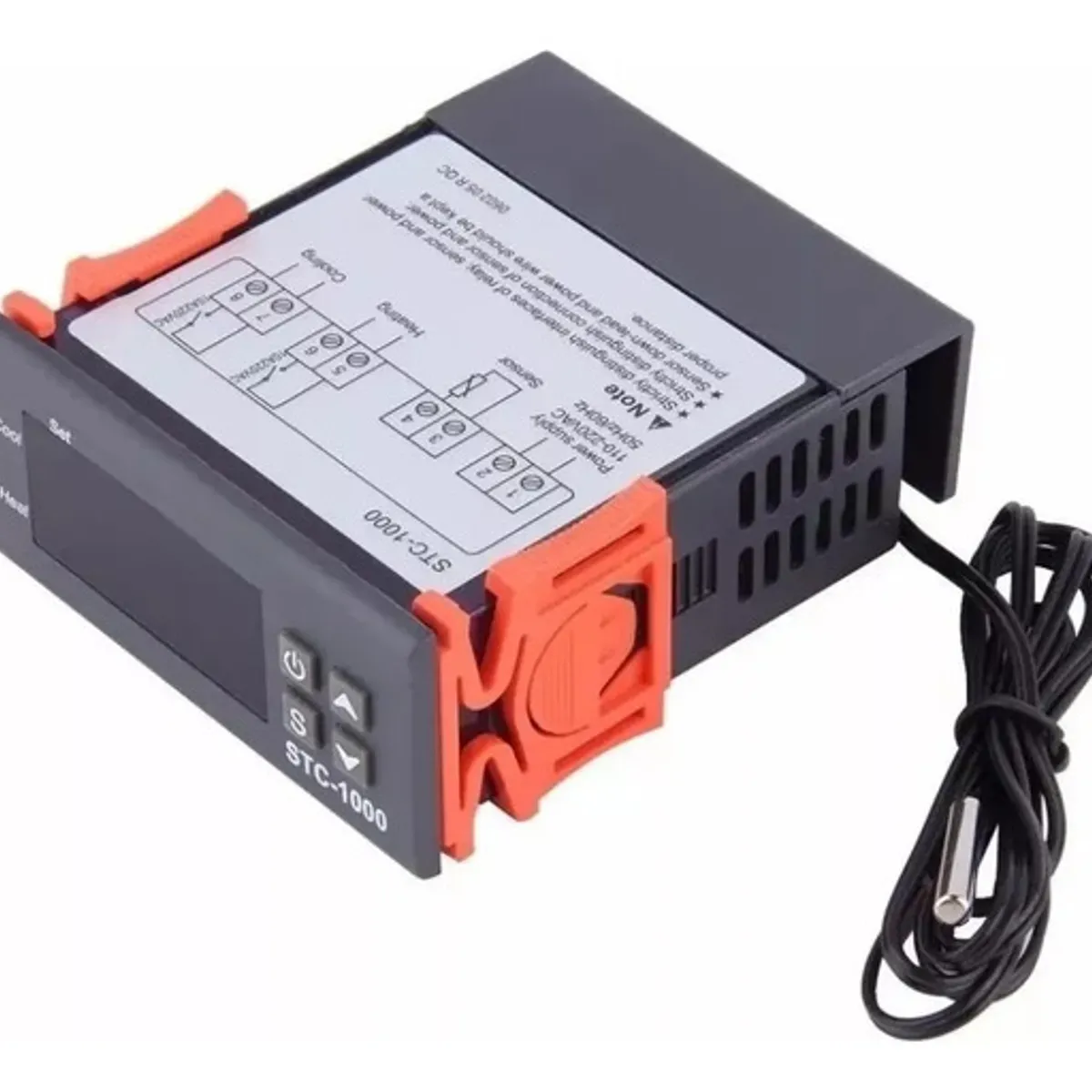 GENERICO - Termostato Digital Stc-1000 Control Temperatura 2 Salidas