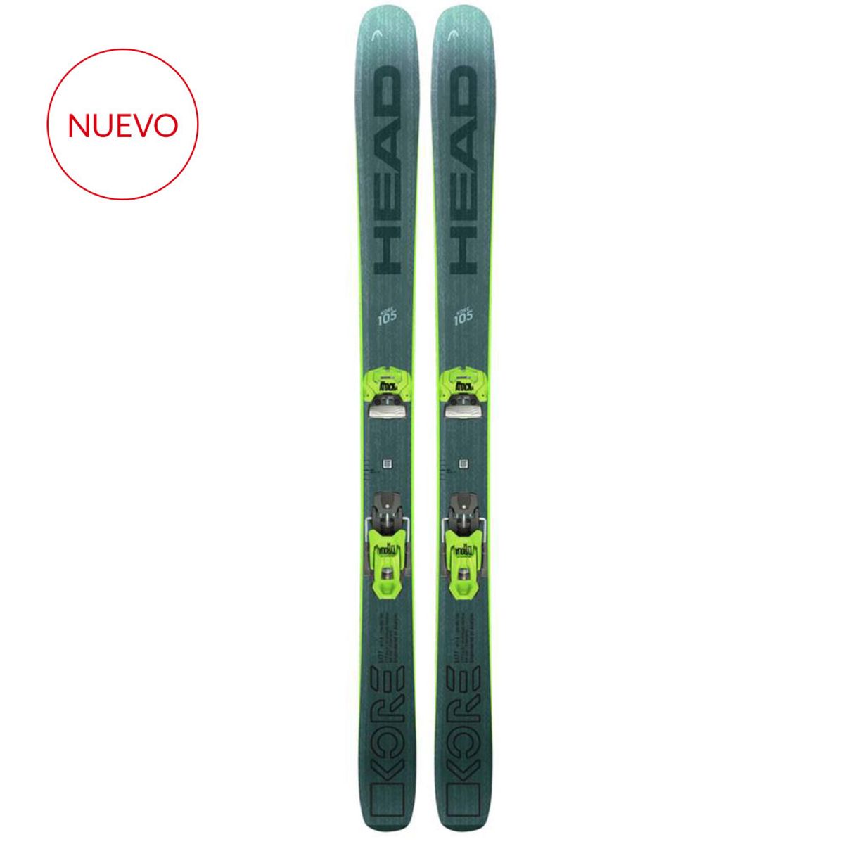 HEAD - Ski Head Kore 105® 184 + Fix Attack LYT 14