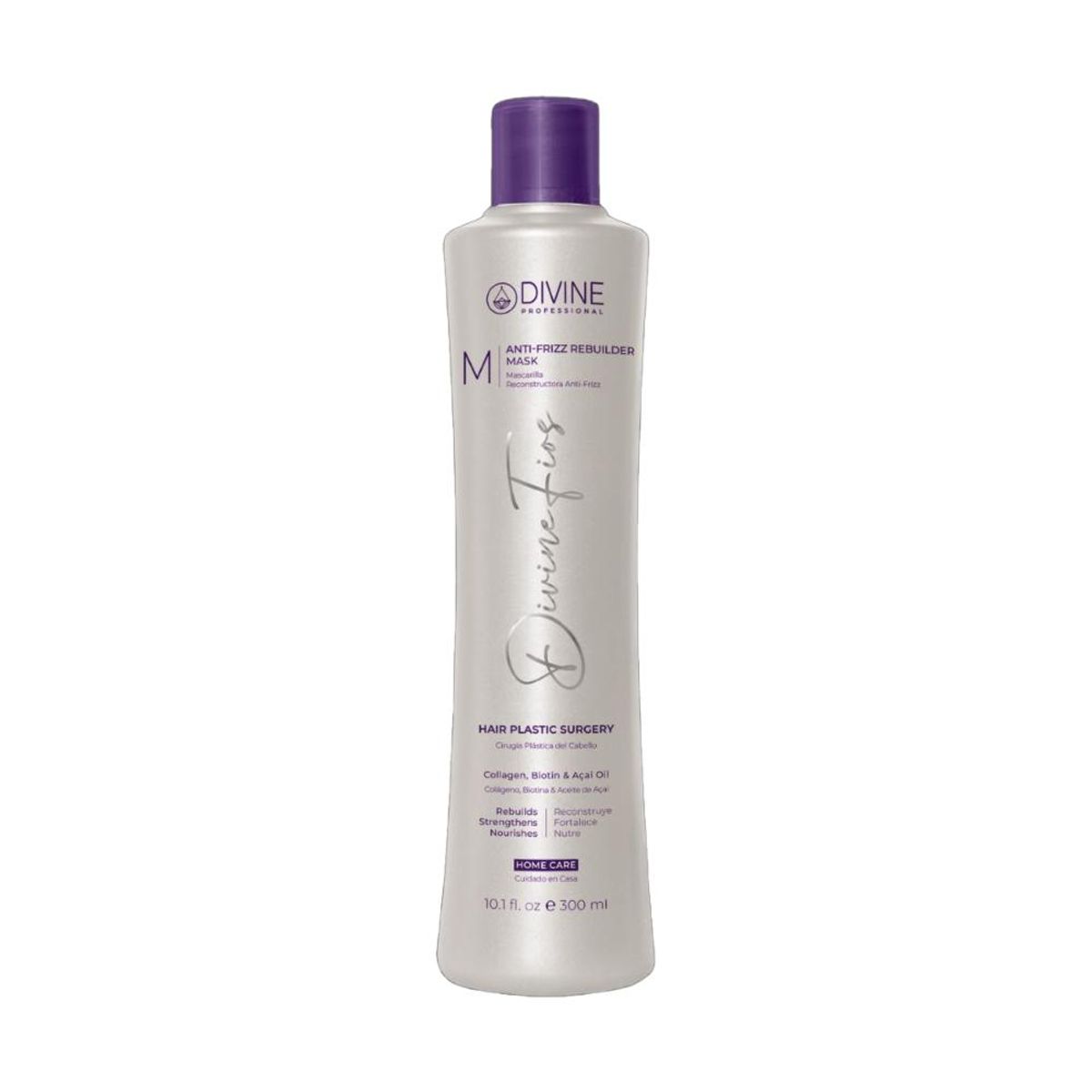 DIVINE PROFESSIONAL - Anti-Freizz Rebuilder Mascarilla 300 ml Divine Professional