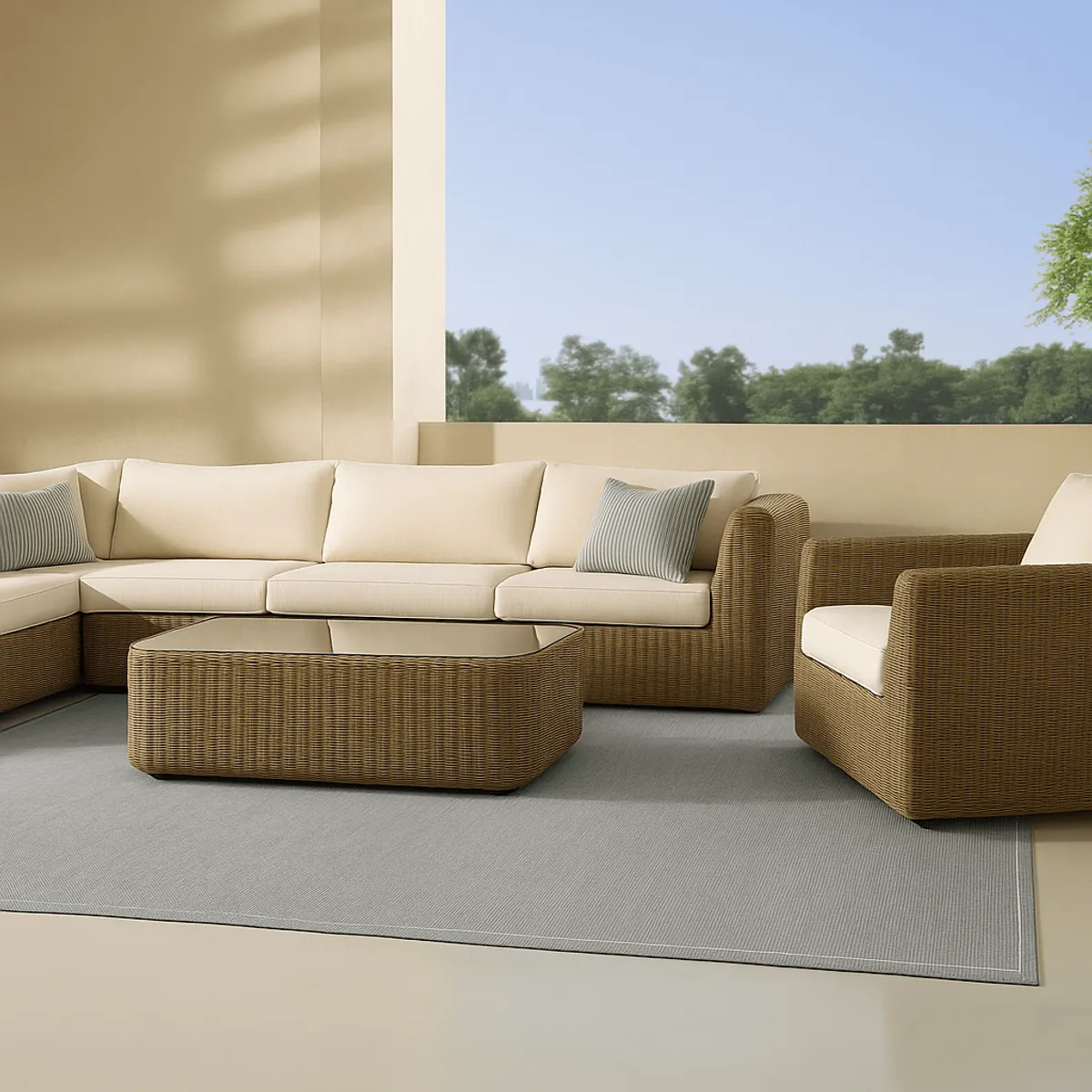 VADELL - Alfombra Zuma 2,5 x 3,5 mts