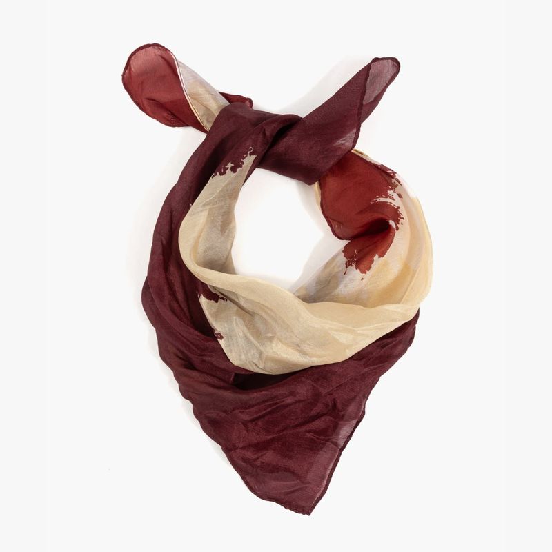 LOUNGE - Bandana Mujer Seda Tie Dye