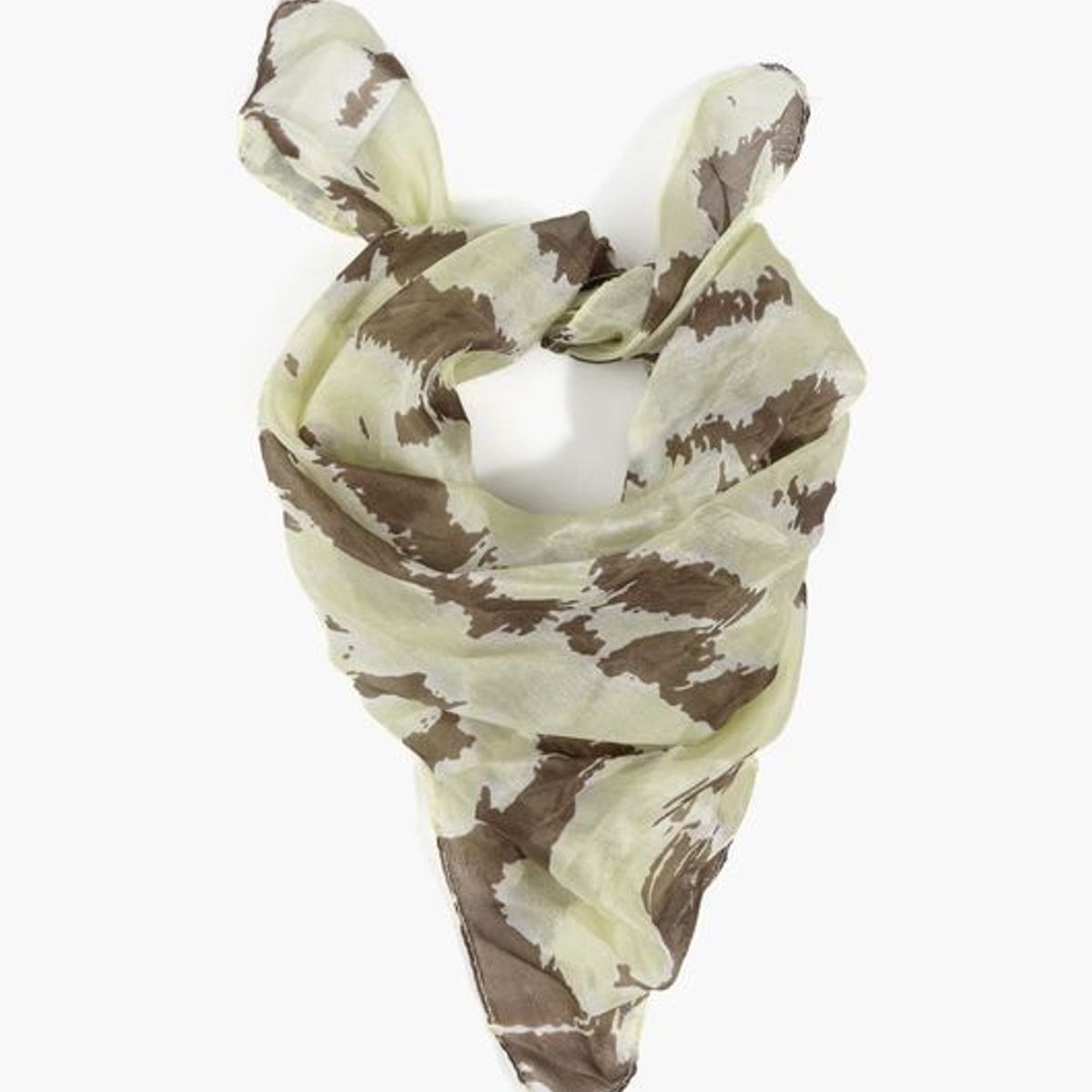 LOUNGE - Bandana Seda Manchas Animal LOUNGE