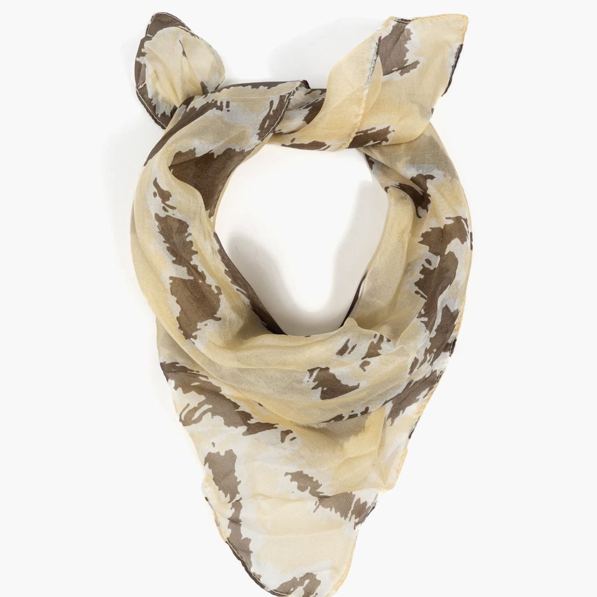LOUNGE - Bandana Seda Manchas Animal LOUNGE