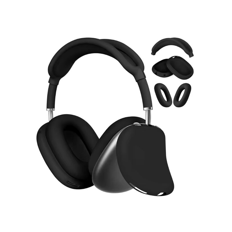 GENERICO - Funda Carcasa De Silicona Para AirPods Max Antigolpes Negro