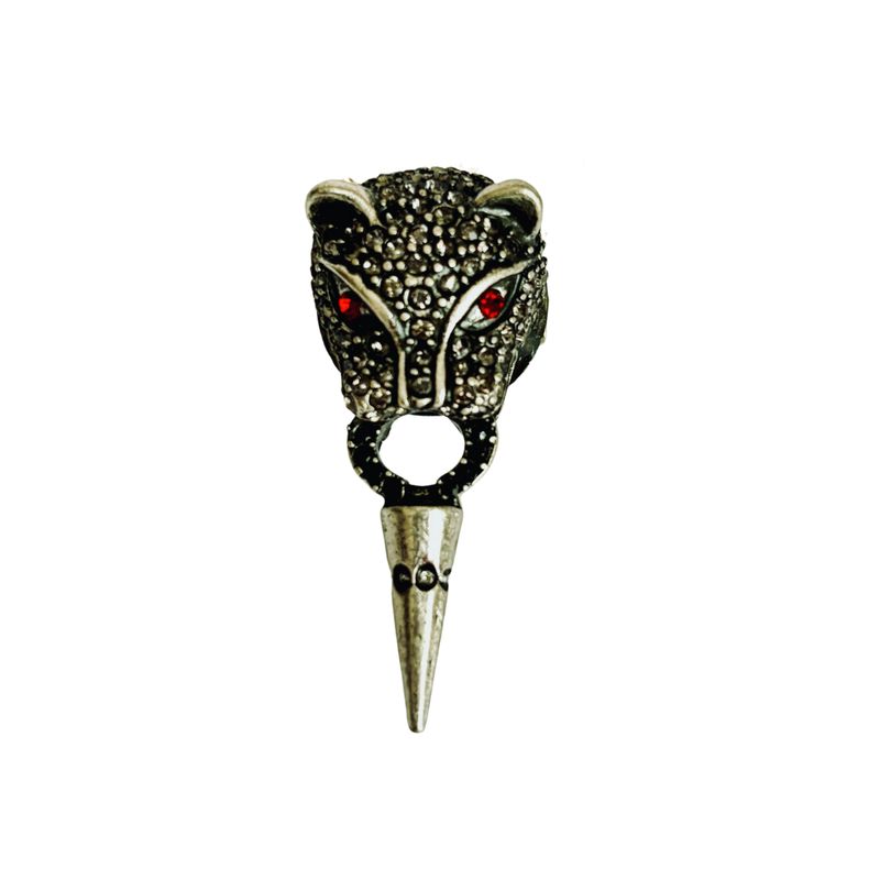 VC ACCESORIOS - Broche Leopardo Verde