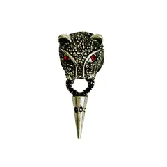 VC ACCESORIOS - Broche Leopardo Verde